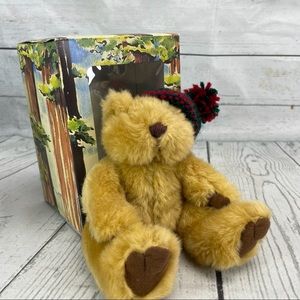 Vintage Eureka Pete 6” Bear Plush Redwood Buddies Mervyn's Stuffed Animal Toy